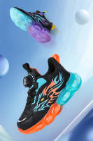 Zapatos De Niños Casuales Para Hombres Zapatillas Confortables Plataforma Deportivas Para Escuela Y Baloncesto Material Superior De Cuero PU - details 0