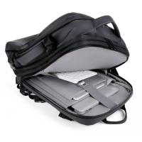 Bolsa para portátil de 17 pulgadas para hombre, mochila Extensible de viaje de negocios con puerto de carga USB y diseño impermeable de gran capacidad, 36-55L - details 31
