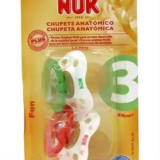 Nuk Star Kit Chupetes Silicona 18-36M Blue Birds 2Uds - 1