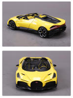 Nueva Bburago 2024 Modelo Miniatura De Coche Diecast De Aluminio 1:18 Bugatti W16 Mistral Juguete Deportivo Para Regalo De Navidad - details 7