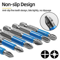 Juego De Destornilladores Magnéticos Antideslizantes 1/4'' Phillips Y Pozidriv PH1/PH2/PH3/PZ1/PZ2/PZ3 Herramientas Manuales De Acero De Aluminio - details 8