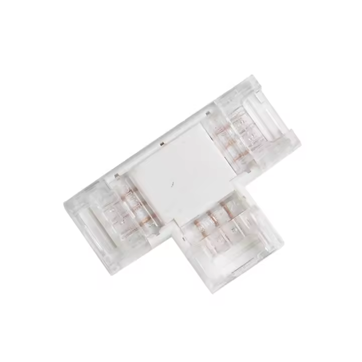 Ledkia Conector Hipopótamo "T" para Tira LED CCT 12-24V DC Ancho 10 mm 10 mm - 1
