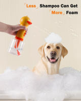 Máquina De Espuma Automática Para Baño De Mascotas Amarilla Con Delfín Recargable Por USB Accesorios Para Mascotas - details 1