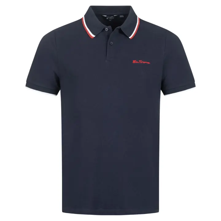 POLO BEN SHERMAN Twin Tipped Hombre Polo 0076270. TEJIDO PIQUE - 1