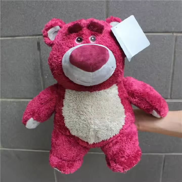 Peluche Disney Toy Story 32cm Rosa Villain Lotso Muñeco De Peluche Suave Almohada Juguetes Para Niños Regalo De Navidad - 1
