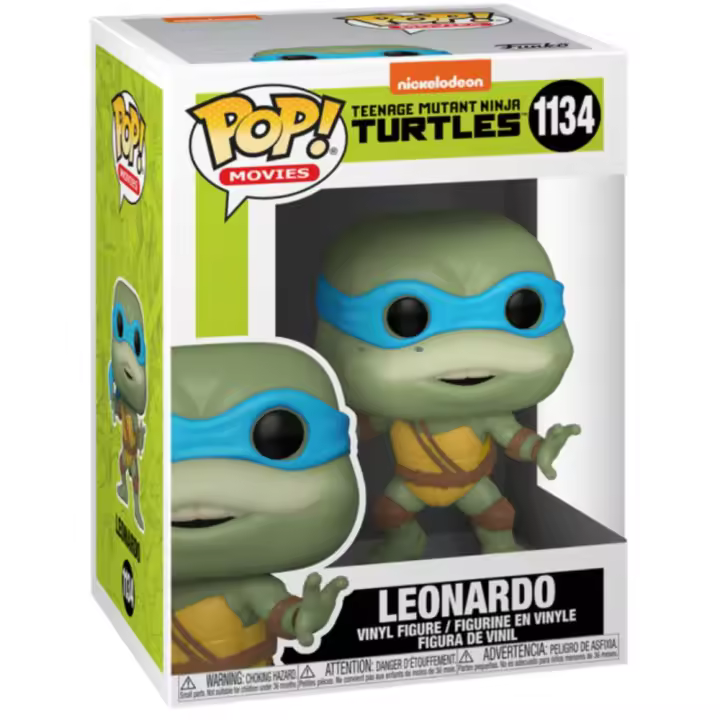 Funko Pop Leonado Tortugas Ninaj (1134) figura 9,5 cm TMNT 2: Secret Of The Ooze (1991) - 1