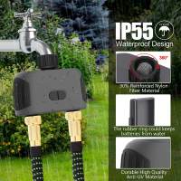 Controlador De Riego Automático Para Jardín Con WiFi Y Bluetooth Compatible Timer Timed Con Gateway Accesorios 3/4" - details 3