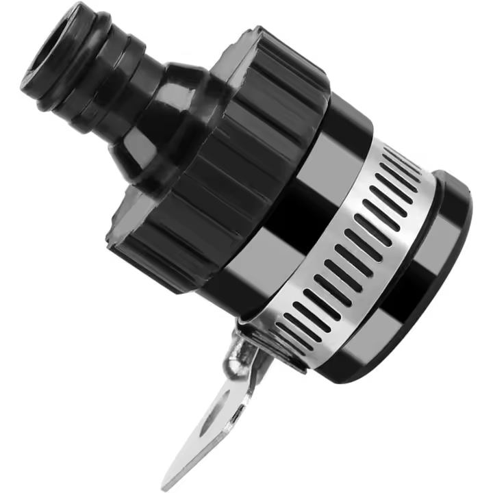 Conector de Grifo de Maple inoxidable para mangueras de Jardín, resistant a fugas y duradero, de fácil instalación. - 1