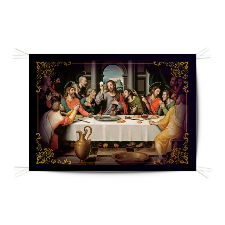 Balconera Tela Última Cena de Juan de Juanes 100x150 Edima - 1