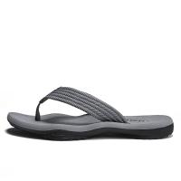 Zapatillas De Casa Para Hombre Verano Antideslizantes Para Baño Y Interior Material Superior Denim Suave Zapatillas Planas - details 8