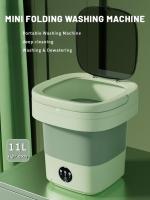 Lavadora portátil, minilavadora, Lavadora plegable de gran capacidad de 11 litros. Limpieza profunda de ropa interior - details 3