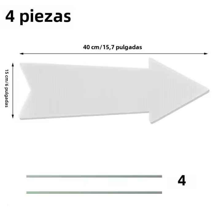 4Pcs Decoración De Jardín Para Exterior Protección Contra Lluvia Y Sol Instalación Rápida Y Sencilla Arco Decorativo Para Patio Y Casa - 1