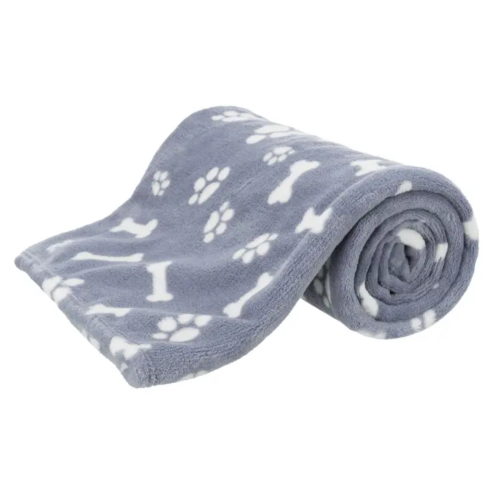 TRIXIE Kenny blanket, plush, 150 × 100 cm, blue - 1