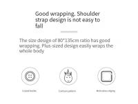 Toalla De Baño Absorbente Y Suave De Poliéster Para Niños Y Adultos Toalla De Playa Con Falda De Brocado Diseño De Dibujos Animados - details 1