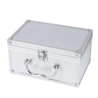 Caja de Herramientas de aleación de aluminio, equipo de seguridad portátil, vitrina de instrumentos, Maleta de Hardware, 230x150x125mm - details 2