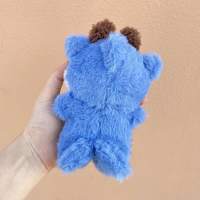 POP MART LABUBU The Monsters Plush Doll Blue Shark Jumpsuit Clothes Set (Without Doll) - details 2