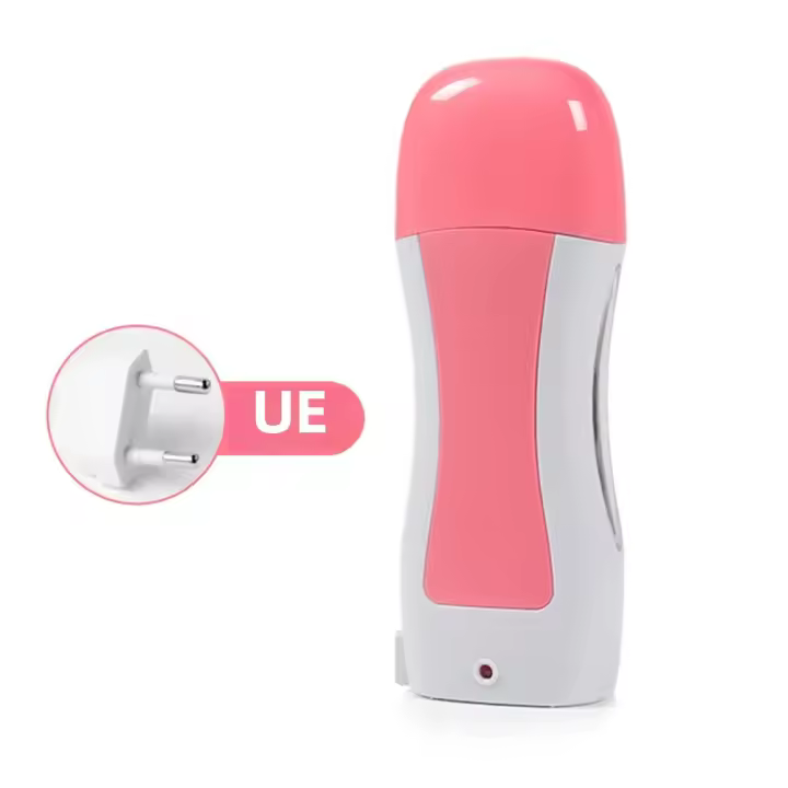 Kit De Cera Roll on Para Eliminación De Pelo LULAA Para Hombres Y Mujeres Calentador De Cera Portátil Y Suave Kit De Roll on Para Depilación - 1