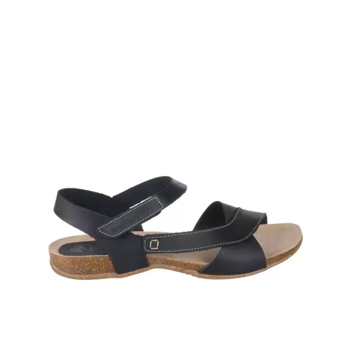 Sandalias planas INTER-BIOS 4487 Mujer Negro - 1