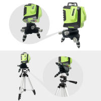 Base De Nivel Láser Metálica Con Rotación 360 Grados Y Trípode Soporte Para Interfaz De 1/4 O 5/8 Herramienta De Medición - details 4