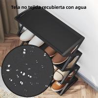 Estante De Zapatos Para Entrada De Casa Organizador De Zapatos Ligero De PP Y No Tejido Para Armario Almacenamiento De Zapatos - details 2