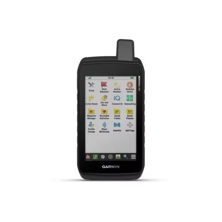 GARMIN MONTANA® 700I Para mantener a los aventureros en contacto y por buen camino, el dispositivo de navegación Montana 700i combina la flexibilidad de la navegación en carretera o fuera de ella con mensajería global y alertas SOS interactivas mediante l - 1