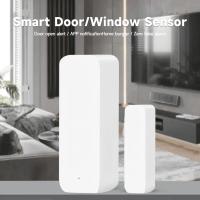 Sensor De Puerta Zigbee Wireless Magnético Alarm Detector De Abertura E Fechamento Compatível Com Zigbee2MQTT Alexa Google Necesita Gateway Tuya - details 1