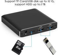 Reproductor Multimedia 4K H.265 Con Reproducción En Bucle Automático Soporte TF/AV/HDMI/USB Disquete Resolución HD 1080P Incluye Ratón - details 5