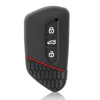 Funda De Llave De Coche En Silicona Para VW Golf 8 GTI ID 4 Seat Leon Cupra Formentor Skoda Octavia A8 Mk8 2020-2022 Accesorios Para Llaves De Auto - details 0
