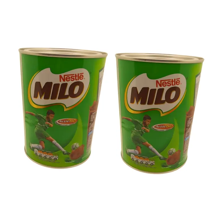 2 bottles de Nestlé Milo Active Go 400g - Bebida de Malta en Polvo con Sabor a Chocolate - 1