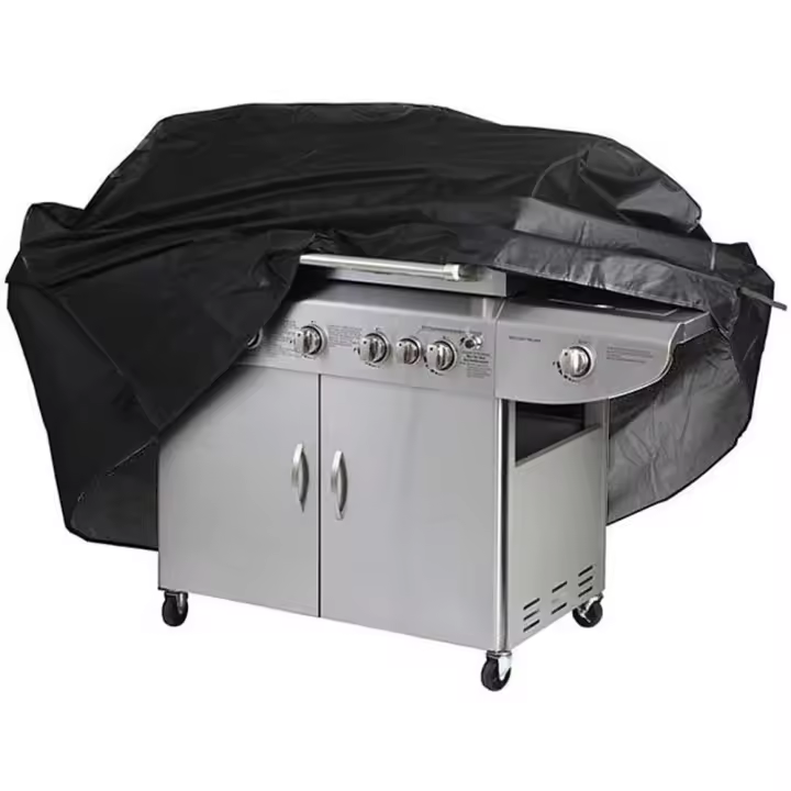 Funda para Barbacoa Funda para Barbacoa Funda para Barbacoa Anti-UV Anti-Agua Anti-Humedad con Bolsa de Almacenamiento Negra para Weber, Holanda (170 x 61 x 117cm) - 1