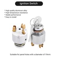 Interruptor De Ignición Universal 12V 3 Posiciones on off Con 2 Llaves SPB501 Para Coches Automóviles Motocicletas Y Barcos - details 2