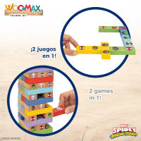 WOOMAX Spidey y su superequipo Juego de bloques de madera 2 en 1 - details 2