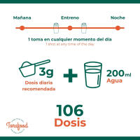 Creatina Creapure Monohidrato en Polvo | 320G | Sabor Piña Colada | Aumento de Masa Muscular y Resistencia | Gran Solubilidad | 100% Vegana | TORAFOOD - details 2
