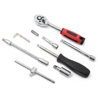 Juego De Llaves De Metal AIRAJ De 46 Piezas Para Conducción Universal Kit De Mantenimiento DIY Sin Necesidad De Ensamblaje - details 5