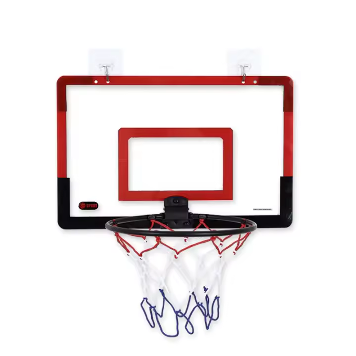 Mini Anillo De Baloncesto Para Niños Y Adultos Para Interior Montaje En Puerta Y Pared Juego De Deporte De Tirador De Baloncesto - 1