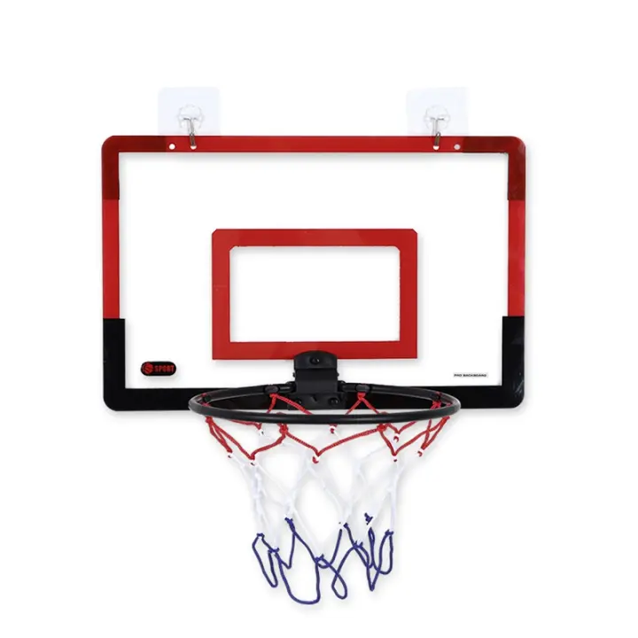 Mini Anillo De Baloncesto Para Niños Y Adultos Para Interior Montaje En Puerta Y Pared Juego De Deporte De Tirador De Baloncesto - 1