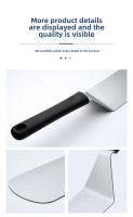Juego De Herramientas Para Barbacoa En Acero Inoxidable Equipo De Exterior Para Asar Carne Y Pescado Cuchara Y Pala De Sartén - details 10