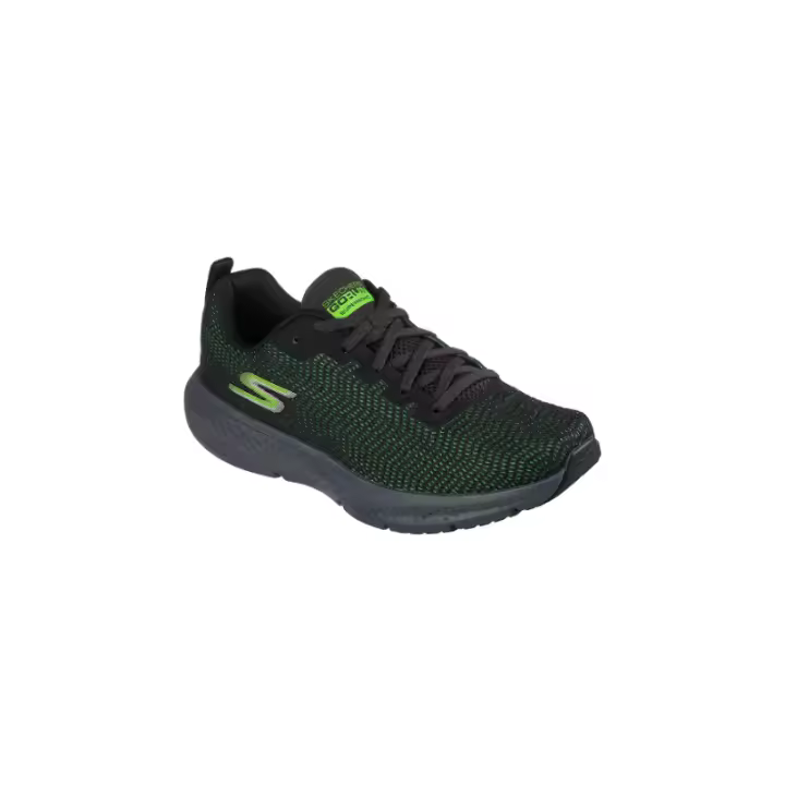 Zapatillas Running Hombre Skechers Go Run Supersonic Color Negro y Verde Lima-246031/BKLM SKECHERS - 1