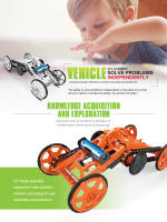 Juguete Solar Para Niños Kit De Artesanía DIY Coche Robótico Todas Las Ruedas De Climbing Juegos STEM Educativos Regalo Para Niños - details 16