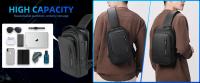 Mochila Heroic Knight Para Hombres Y Mujeres Impermeable Con Capacidad Grande Para Viajes Y Deportes Con Compartimento Para Portátil De 15.6 Pulgadas Material Oxford - details 1
