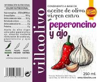 Pack Picante Villaolivo 3 unidades  Gourmet | Ajo-Peperoncino, Jalapeño, Cayena | Intensidad y Sabor para Amantes del Picante - details 1