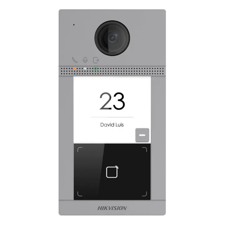 Videoportero IP WiFi - Cámara 2 Mpx | Audio bidireccional - Apertura con tarjeta MF | 2 relés - App móvil con o sin monitor - Apto para exterior IP65 | IK08 - Montaje en superficie | PoE - 1