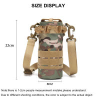 Bolsa Táctica De Agua Para Deportes Al Aire Libre Con Suelto Molle Y Correa De Hombro Portabotella De Nylon Para Viajes Y Caza - details 5