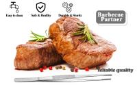 Pinzas De BBQ Multifuncionales Cocina Herramientas De Alimentos Acero Inoxidable Churrasco Pinzas Clip Gadgets Cocina Herramientas De Buffet - details 1