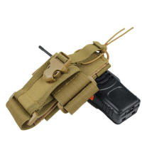 Bolsa De Almacenamiento Táctico Ajustable Para Radio Walkie Talkie Molle Funda De Nylon Para Equipo De Exterior Y Deportes - details 6