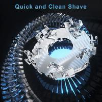 Afeitadora Eléctrica Para Hombres Potente Máquina De Barba Recargable Afeitado Diario Compacta Ligera Coge Cómodamente En La Mano - details 4