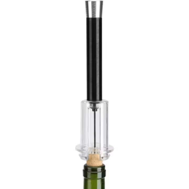 Abridor De Botellas Portátil De Acero Inoxidable Con Bomba De Aire Para Vino Y Cerveza Herramienta Para Sacar Tapas Fácil Y Práctica - 1