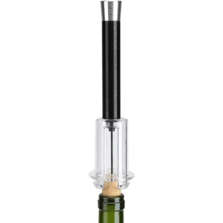 Abridor De Botellas Portátil De Acero Inoxidable Con Bomba De Aire Para Vino Y Cerveza Herramienta Para Sacar Tapas Fácil Y Práctica - 1