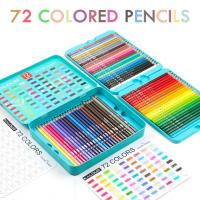 KALOUR Set De Lápices De Colores Profesionales 50/72/180/240/300 Pcs Lápices De Aceite Para Dibujos Y Pintura Artística Suministros Para Colorear - details 113