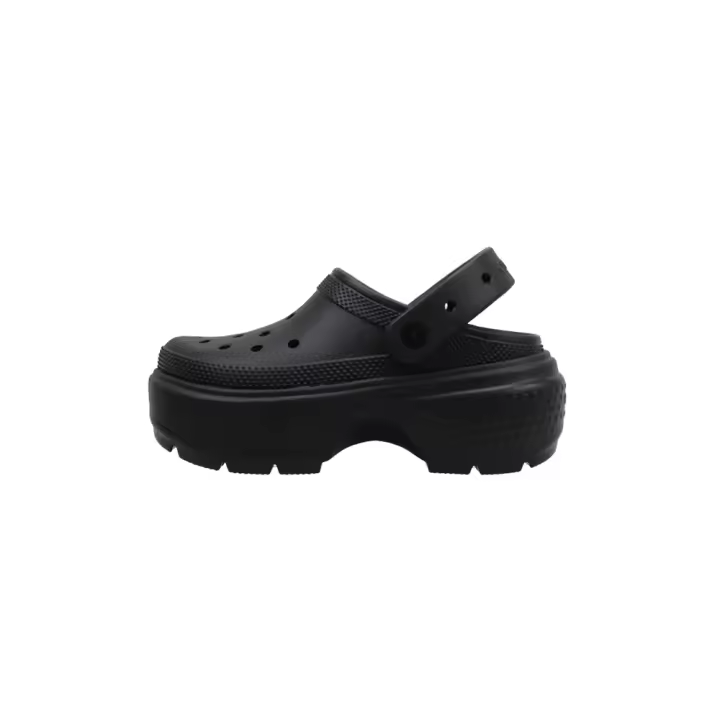 Crocs STOMP CLOG ZUECOS Mujer Negro - Cómodos y Funcionales - 1